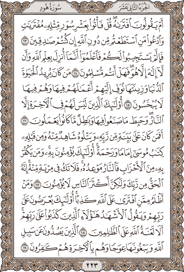 Quran Page 223 – Colored Tajweed Mushaf