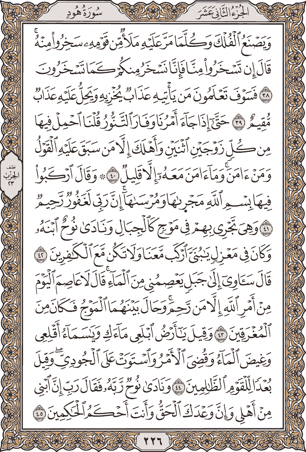 Quran Page 226 – Colored Tajweed Mushaf