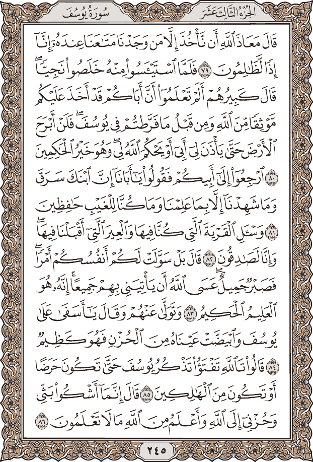 Quran Page 245 – Colored Tajweed Mushaf