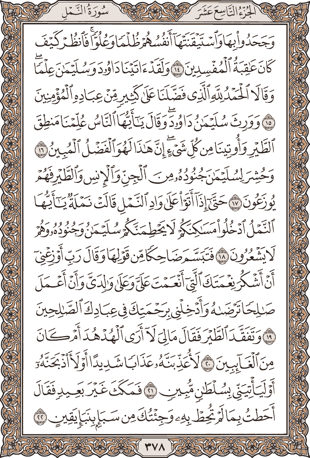 Quran Page 378 – Colored Tajweed Mushaf
